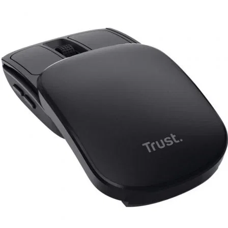 Trust Zylo Ratón Inalámbrico Plegable Negro